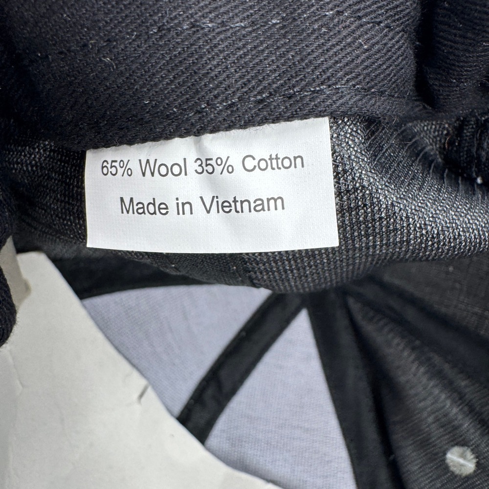 Google Cloud Snapback Hat Grey Black Wool Blend F… - image 7